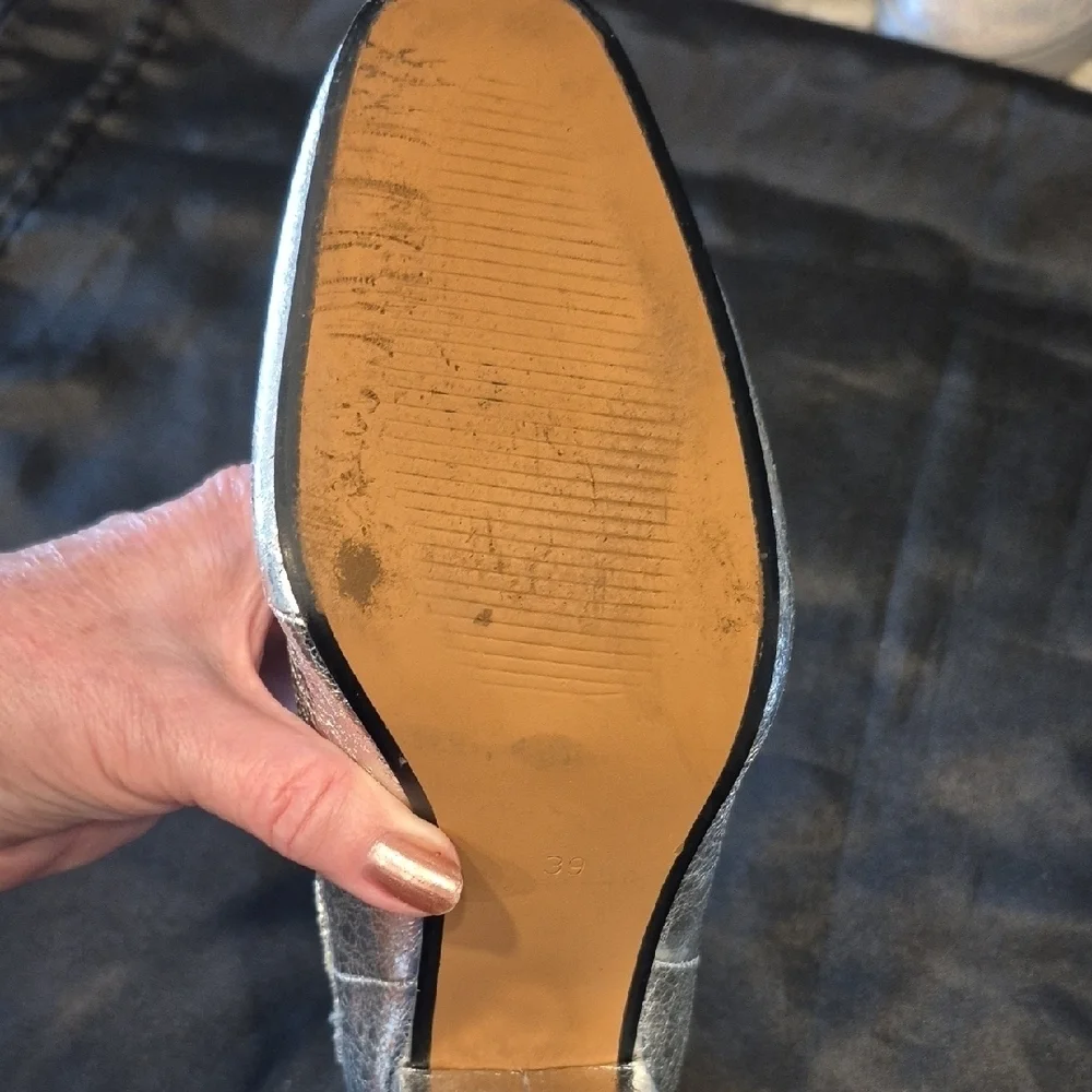 H&M shiny metallic